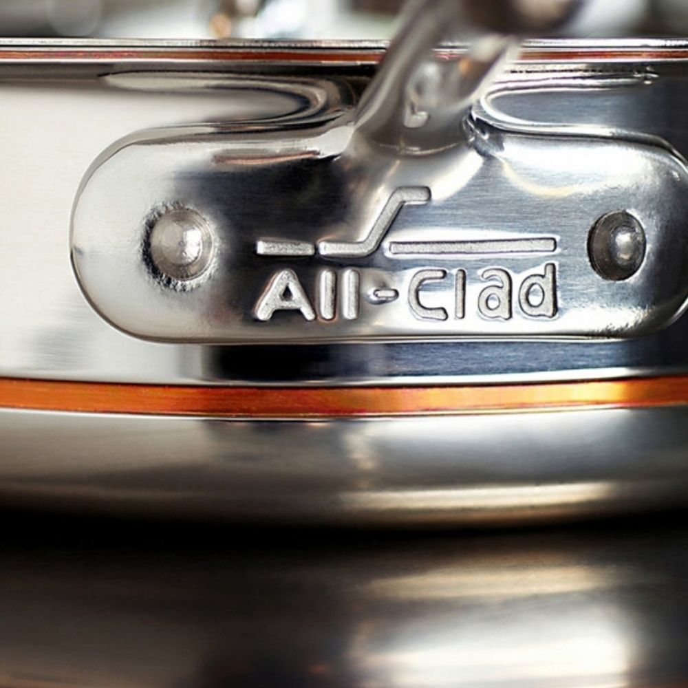 All-Clad Copper Core 8QT Covered Stock Pot - Picture 3 of 16